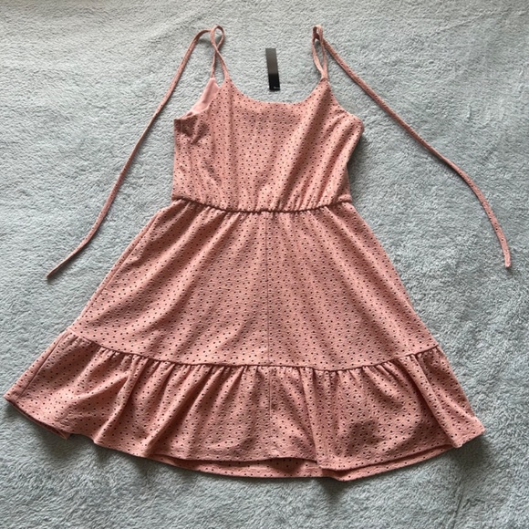 Speechless Women's Small Midi Pink Dress - Picture 12 of 12